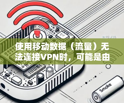 使用移动数据(流量)无法连接VPN时,可能是由多种原因导致的。以下是逐步排查和解决方案