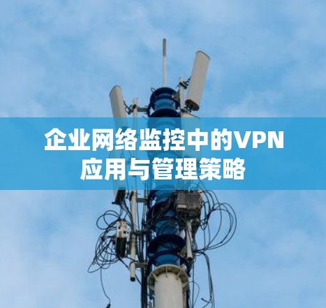 企业网络监控中的VPN应用与管理策略