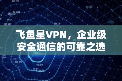 飞鱼星VPN,企业级安全通信的可靠之选