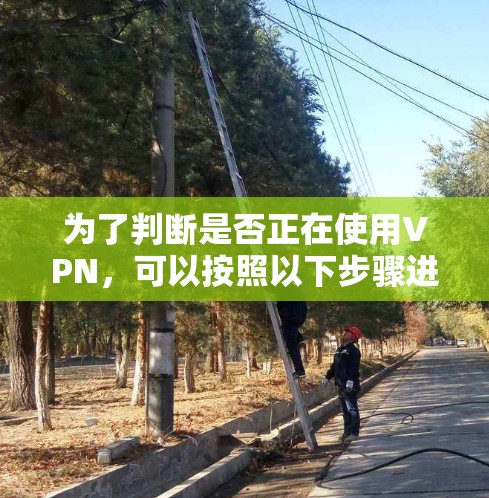 为了判断是否正在使用VPN，可以按照以下步骤进行分析