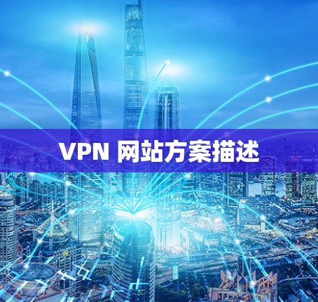 VPN 网站方案描述