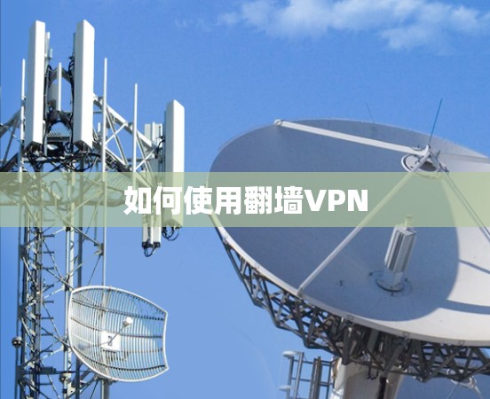 如何使用翻墙VPN