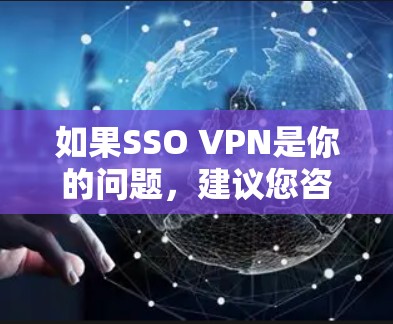 如果SSO VPN是你的问题，建议您咨询专业的VPN服务提供商，以获取准确的信息和价格