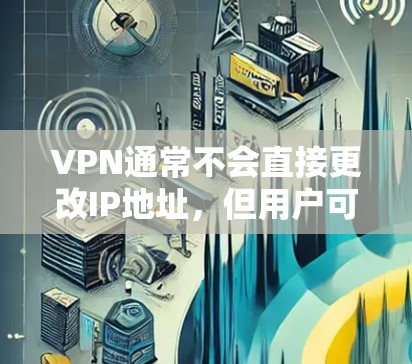 VPN通常不会直接更改IP地址，但用户可以通过设置或软件功能修改IP地址以访问特定的网络设备或服务。以下是一些关键点