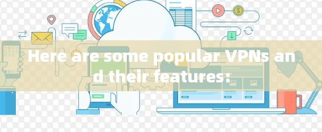 Here are some popular VPNs and their features: