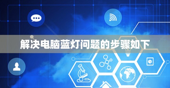 解决电脑蓝灯问题的步骤如下