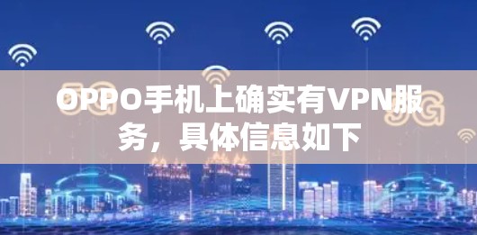 OPPO手机上确实有VPN服务,具体信息如下