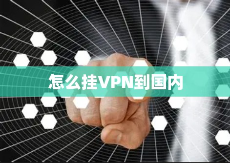 怎么挂VPN到国内