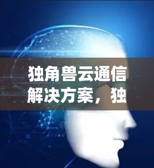独角兽云通信解决方案,独角兽vpn软件助力万物互联