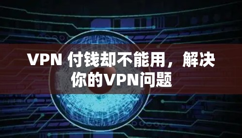 VPN 付钱却不能用，解决你的VPN问题