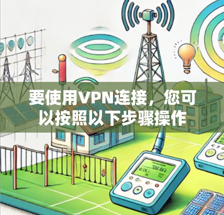 要使用VPN连接，您可以按照以下步骤操作