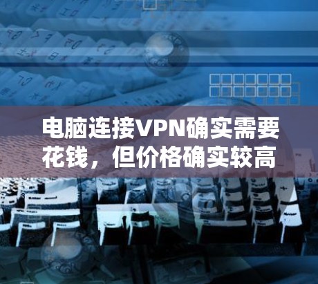 电脑连接VPN确实需要花钱，但价格确实较高。以下是详细的分析