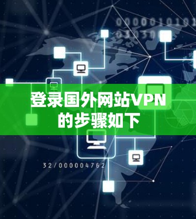登录国外网站VPN的步骤如下