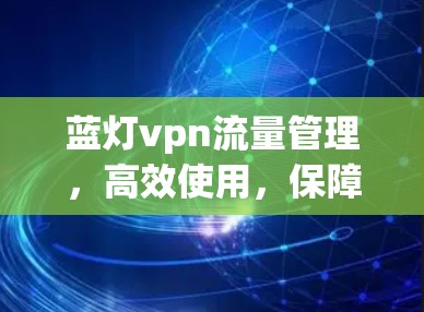 蓝灯vpn流量管理，高效使用，保障安全