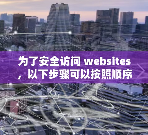 为了安全访问 websites,以下步骤可以按照顺序进行