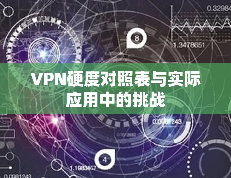 VPN硬度对照表与实际应用中的挑战