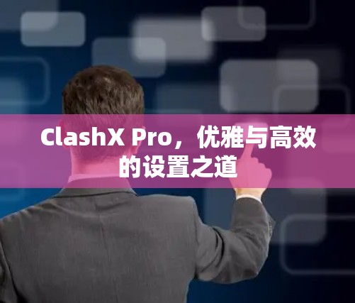 ClashX Pro，优雅与高效的设置之道