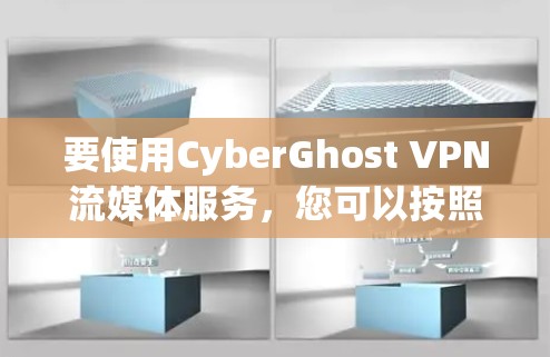 要使用CyberGhost VPN流媒体服务,您可以按照以下步骤操作