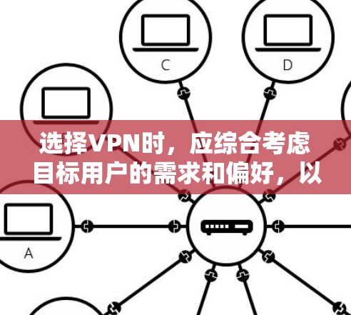 选择VPN时，应综合考虑目标用户的需求和偏好，以下是一些建议