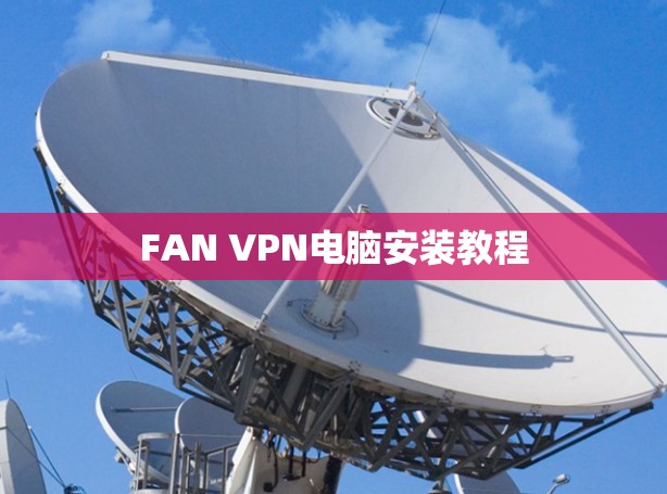 FAN VPN电脑安装教程