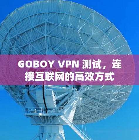 GOBOY VPN 测试,连接互联网的高效方式