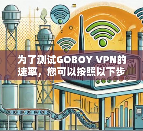 为了测试GOBOY VPN的速率，您可以按照以下步骤进行