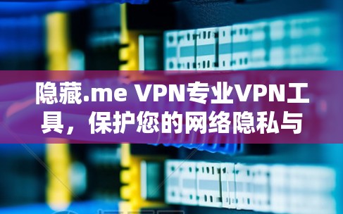 隐藏.me VPN专业VPN工具,保护您的网络隐私与安全