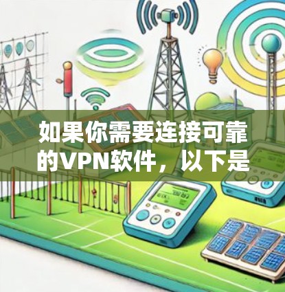 如果你需要连接可靠的VPN软件，以下是一些推荐的工具，它们以其可靠性和安全性著称
