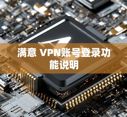 满意 VPN账号登录功能说明