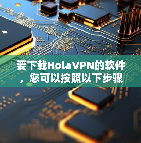 要下载HolaVPN的软件，您可以按照以下步骤操作