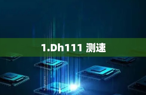 1.Dh111 测速