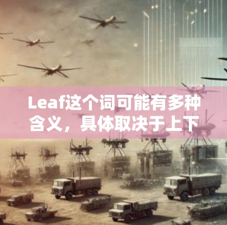 Leaf这个词可能有多种含义,具体取决于上下文。以下是一些可能的解释