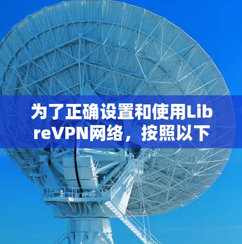 为了正确设置和使用LibreVPN网络,按照以下步骤进行