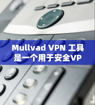 Mullvad VPN 工具是一个用于安全VPN的客户端软件。它类似于其他安全VPN应用，如 11 应用程序，但它可能与 Mullvad 公司合作，提供更强大的、更安全的VPN功能
