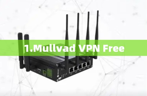 1.Mullvad VPN Free