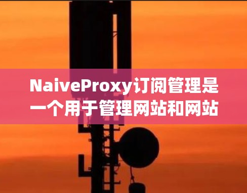 NaiveProxy订阅管理是一个用于管理网站和网站运营系统的订阅数据的工具,帮助开发者高效地创建、订阅、维护和管理订阅。以下是对NaiveProxy订阅管理的一些关键信息和步骤
