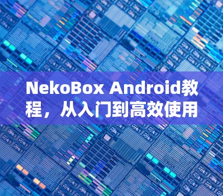 NekoBox Android教程，从入门到高效使用