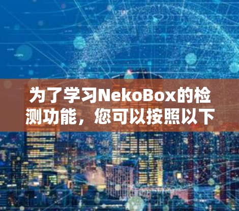 为了学习NekoBox的检测功能,您可以按照以下步骤进行