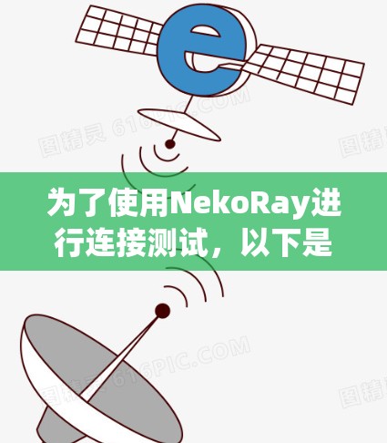 为了使用NekoRay进行连接测试，以下是一步步的指南