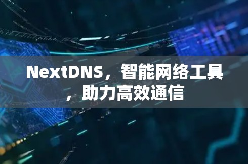 NextDNS，智能网络工具，助力高效通信