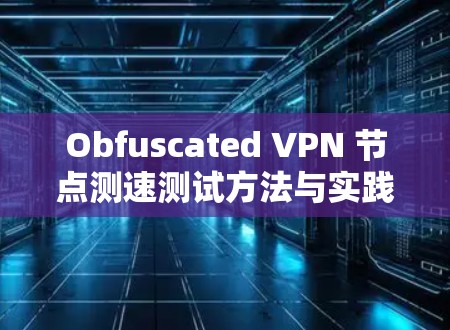 Obfuscated VPN 节点测速测试方法与实践