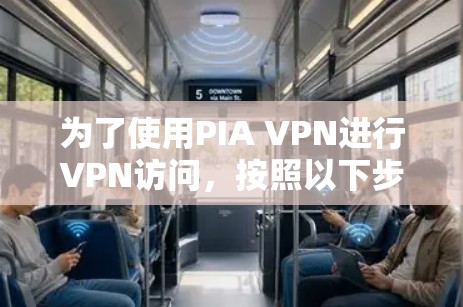 为了使用PIA VPN进行VPN访问，按照以下步骤操作