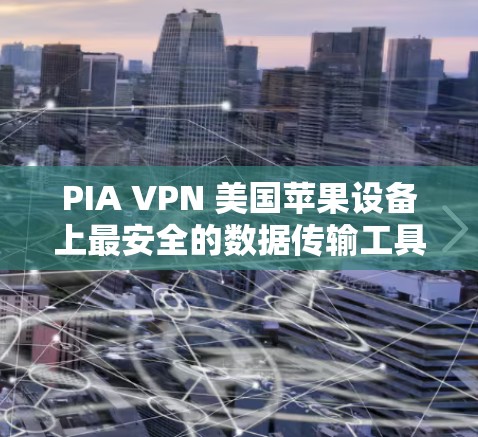 PIA VPN 美国苹果设备上最安全的数据传输工具