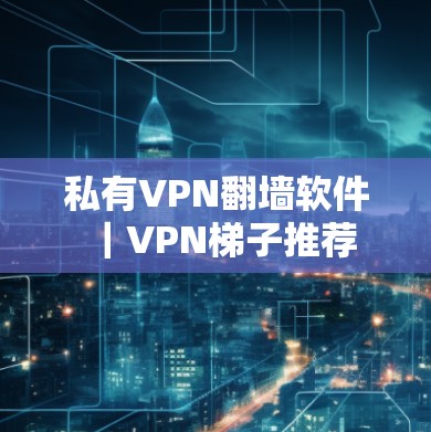 私有VPN翻墙软件｜VPN梯子推荐