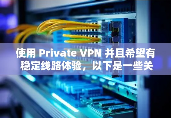 使用 Private VPN 并且希望有 稳定线路体验,以下是一些关键点和建议