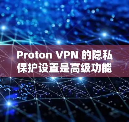 Proton VPN 的隐私保护设置是高级功能的一部分,旨在保护设备和设备属性的安全。以下是详细步骤,帮助您设置这些设置