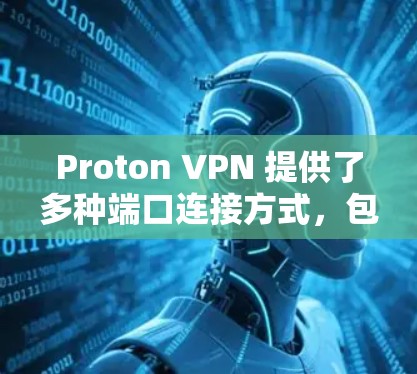 Proton VPN 提供了多种端口连接方式，包括端口隐藏连接和端口多对多连接，这些连接方式可以根据用户需求选择。以下是对Proton VPN 外网连接体验的分析