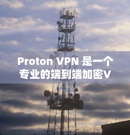 Proton VPN 是一个专业的端到端加密VPN服务,主要以其可靠性和安全性著称。以下是其真实使用体验的详细分析