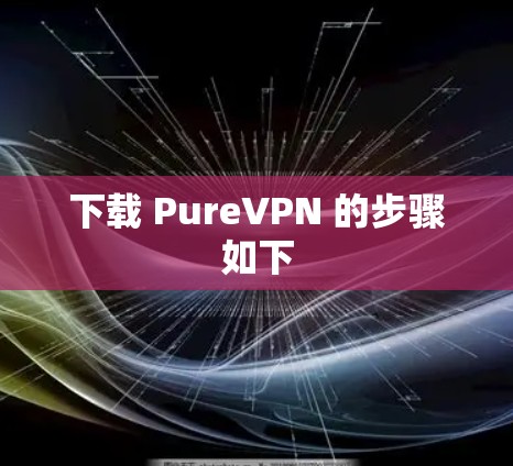下载 PureVPN 的步骤如下