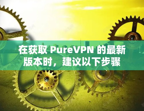 在获取 PureVPN 的最新版本时,建议以下步骤